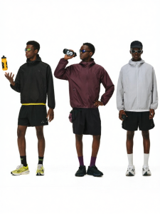 FPA | Áo Khoác Hoodie Cặp Đôi Dáng Rộng Ngắn Tay Nhẹ Cho Thể Thao Ngoài Trời