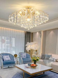 DENGGUANGYE | French Luxury Creamy Modern Minimalist Crystal Chandelier
