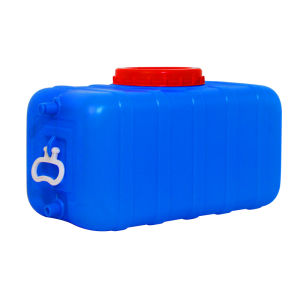 Large Size Rectangular Thickened Plastic Bucket Blue Home Use Water Storage Tank Anti Aging Water Bucket for Household Cleaning