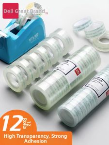 deli | Transparent Hand-Tearable Student Office Adhesive Tape