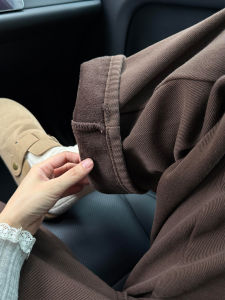 Retro Thickened Fleece Womens Jeans High Waist Knife-Shape Pants Slimming plus Size Denim Trousers for plus Size Ladies