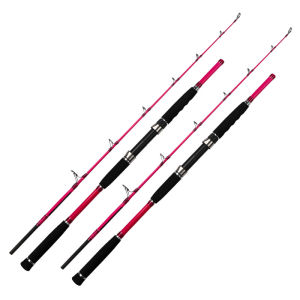 MLZH | Pink Boat & Jigging Deep Sea Fishing Rod Telescopic