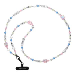 MASFEIL | Long Starry Bear Phone Strap Crossbody Bag Accessory Apple 16 Compatible Colorful Pendant Anti-Loss Rope Trendy Womens Shoulder Strap