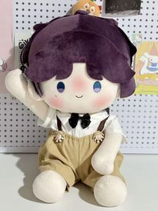 Adorable 40cm Sitting Body Doll Clothes School Uniform Costume Changeable Plush Toy Cat Suit Cute Yellow Pineapple Bun