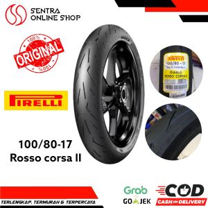 Ban Race Pirelli Pireli Firelli Diablo rosso corsa II 100 80 17