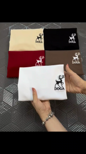 Áo thun nữ thêu hình form vừa chất borip thái cotton cổ tròn tay ngắn mát mịn M193