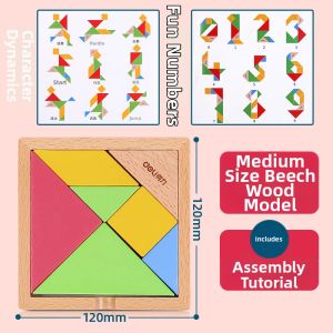 deli | Educational Magnetic Puzzle Toy for Children in Primary One and Kindergarten
