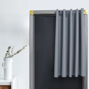 Easy Install Self Adhesive Blackout Curtain Fabric Magic Stick Bedroom Sunshade Full Light Blocking No Punching Required New 2025