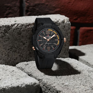 NAVIFORCE Original Light Quartz Watch for Men Boy Luminous Pointer 50m Waterproof Silicone Strap Outdoor Casual Fashion Student Mens Watch NF7126