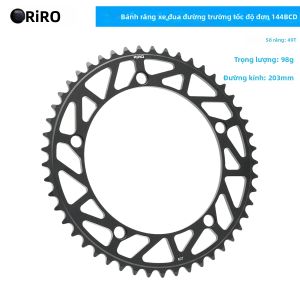 ODI | RIRO 144 BCD Racing Chainring Tùy Chọn Thiết Kế Cắt Xén Nhẹ 48T 49T 51T 1/8 Xích Tốc Độ Đơn Dành Cho Xe Đạp Đường Đua/bánh Răng Cố Định