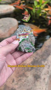 Fridge Tempelan Magnet Kulkas Souvenir Negara Bhutan 11-102