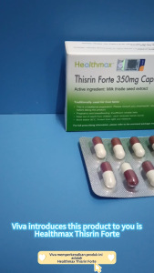 Thisrin Forte 350mg 30s Capsule Milk Thistle Liver Tonic Hati Thirsin Healthmax