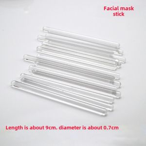 Transparent Glass Bowl Essential Oil Crystal Mask Mixing Bowl Makeup Small Tea Cup for Beauty Salons Facial Treatment