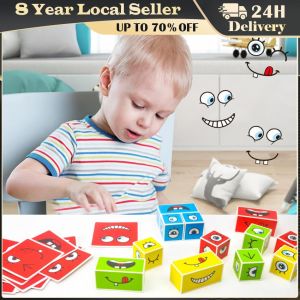 Cube Face Changing Building Blocks: A Fun & Educational Gift for Kids