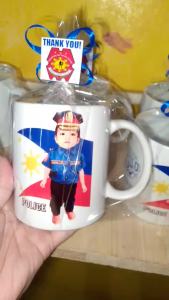 Sublimation Mug white 50pcs Souvenir Customized Personalized Photo Standee for Christening Dedication Birthday Baptism Wedding Token of Appreciation Kids Party Giveaway for Ninang and Ninong
