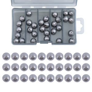 Goture 21g 30g 40g 50g 60g Lead Teardrop Drop Shot Weight Fishing Weights Set for Saltwater Freshwater Fishing Gear Lead Sinker