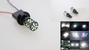 KEVANLY | 2pcs T10 W5W LED Car Reading Interior Lights 168 194 Super Bright Car Interior Bulbs Parking Position Map Dome Lights 12V