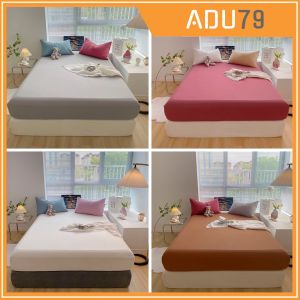 [ FREESHIP ] Bộ Chăn Ga Gối Và Vỏ Gối Cotton TICI ADU79 Bedding Đủ Kích Thước Trải Nệm 1m4 1m6 1m8 Chưa Gồm Chăn