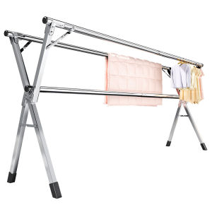 JIAJIESHI | Foldable & Adjustable Drying Rack Stainless Steel