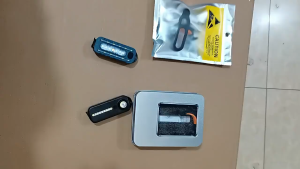 Bicycle Tail Light LED Waterproof Dual Color Switching Tail Light Multi-purpose Outdoor Patrol Light Compact And Convenient