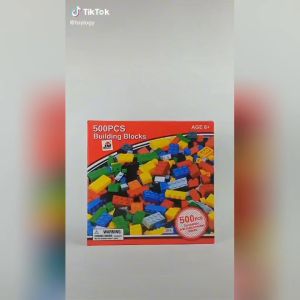 [KST] Mainan Building Block Susun 500pcs Edukatif Kreativitas Anak Laki Laki Kado Ulang Tahun