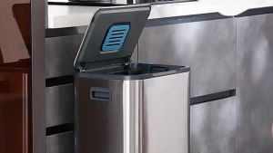 Yubin Soft Close Pedal Bin Stainless Steel Kitchen Waste Bin 30L / 40L By Thehomeshoppe