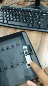 SUPERSAVE Key Box Holder Cabinet Key Storage Password Safety Key Lock Box Kotak Kunci Dinding Besi Wall Mount