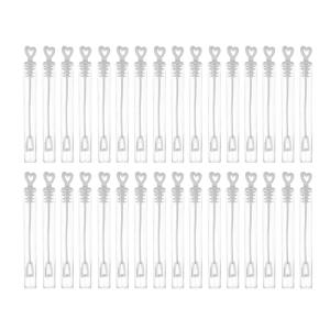 2025 【ASSPORT】100pcs Bubble Wands Toys Creative Design Bubble Blowing Maker Party Essentials Fun Birthday Decorations for Kid Children