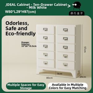 NANGUAHEZI | Retro Japanese-Style Drawers Cabinet