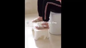 Ghế Kê Chân Toilet Chefman ( Chống Táo Bón Chống Trĩ ) - Ghế kê chân đi vệ sinh toilet chống táo bón Chefman