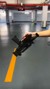 Mainan Anak Watergun MP7 Elektrik Led Light Semprotan Air / Mainan Anak Keren