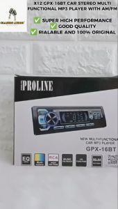 New Upgraded By Classic Audio X12 GPX-16BT Car Stereo Multi Functional MP3 Player with AM/FM (Original)