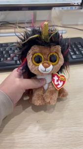 TY | 15cm Ty Beanie Boos Animal Lion Plush Toy Doll