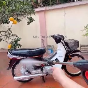 Súng rửa xe áp lực cao Ren 14mm22mm - CÓ ĐỐT NỐI DÀI / Súng xịt rửa xe / Lắp máy xịt rửa xe áp lực gia đình vòi xịt rửa áp lực cao