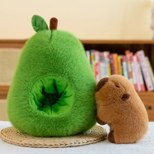JIFANPAUL | Creative Avocado Cavy Capybara Plush Pillow