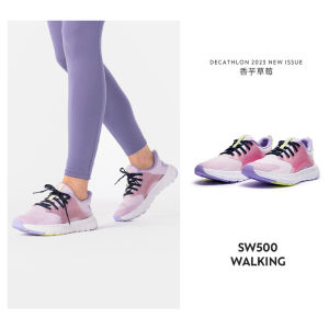 Giày Thể Thao Nữ Decathlon SW500 Giày Chạy Bộ Ngoài Trời Nhẹ Thoải Mái Mùa Thu Đông Giày Thể Thao Thường Ngày Giày Thể Thao
