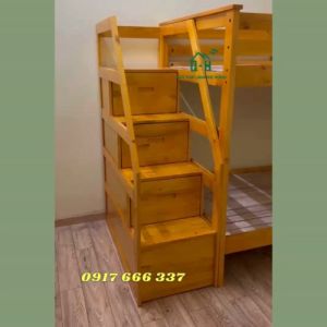 GIƯỜNG TẦNG GỖ TRẺ EM HÀNG NHẬP KHẨU CAO CẤP 1MX2M - VIDEO THỰC TẾ