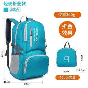 Balo Nam Du Lịch Ngoài Trời Dung Tích Lớn Có Thể Gập Lại Bền Bỉ Balo Da Mới 40L Balo Thường Ngày Bằng Vải Nylon