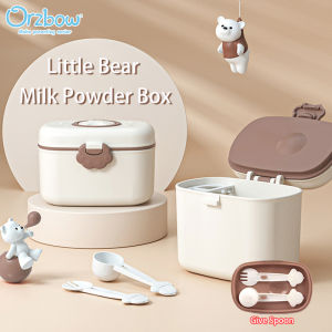 Orzbow Cubs Baby Milk Powder Box Portable Rice Noodles Box Sealed Moisture-Proof Compartmentalized Sub Packed