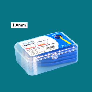 AqToCna | 20Pcs L Type Angled Interdental Brush Gap Brush For Braces Micro Soft Brush For Dental Brackets Cleaning Short Handle Brushes