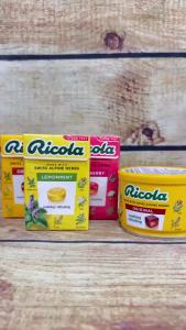 Kẹo ngậm thảo mộc Ricola Thụy Sĩ 40g/100g LemonMint Cranberry Original có loại không đường