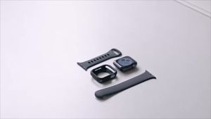 CNAGAIN Vỏ Bọc Chắc Chắn Cho Apple Vỏ Đồng Hồ Siêu 49Mm 45Mm 44Mm 42Mm 41Mm 40Mm Series 8 7 Se 6 5 4 Đồng Hồ Thông Minh Phụ Kiện Ốp TPU Bảo Vệ Màn Hình