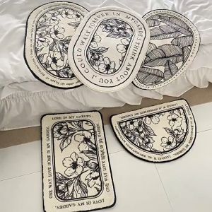 High Quality Comfortable Bathroom Floor Mat Nordic Style Alas Kaki Dapur Karpet dapur Rug