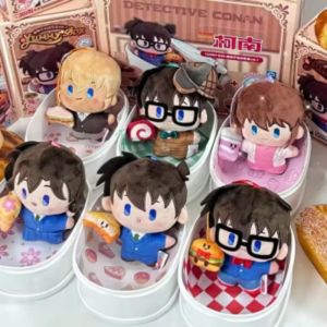 กล่องสุ่ม พวงกุญแจ 52TOYS LDCX DETECTIVE CONAN Yummy Box Blind box กล่องข้าวโคนัน เบ็นโตะ ไม่แกะกล่อง ของแท
