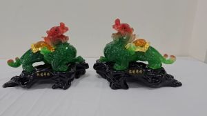 (Cặp) Nghê đôi-Tỳ hưu chữ Phúc canh giữ tiền bạc chiêu tài hút lộc - Đồ thờ Bình An - Decor Phong thủy