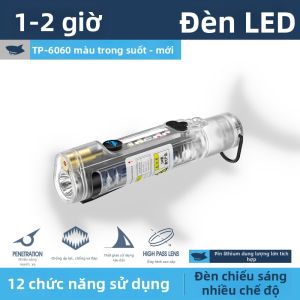SMILING SHARK | Đèn Pin Sạc Đa Năng Nhỏ Gọn