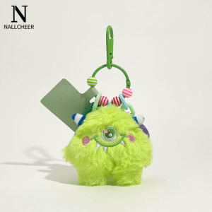 NALLCHEER จีบพวงกุญแจ โทรศัพท์มือถือ มอนสเตอร์กำมะหยี่ขนยาว สุดสร้างพวงกุญแจคู่รัก หนังสือ หมอน ทันสมัย