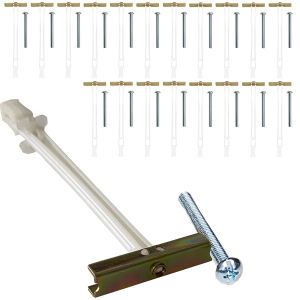 Drywall Anchor with Included Bolts for 1/4-20 Fastener Size  Heavy Duty Hollow Drywall Anchors for TV Mounting Kit