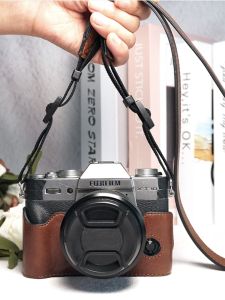 Fuji XT30 Camera Protective Case XS10 Camera Bag XS20 XT50 Leather Cover XT3 XA7 XT4 XT200 XA5 Digital Camera Accessories
