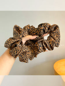 WENZHU | Leopard Print Retro Fashionable Hair Ties